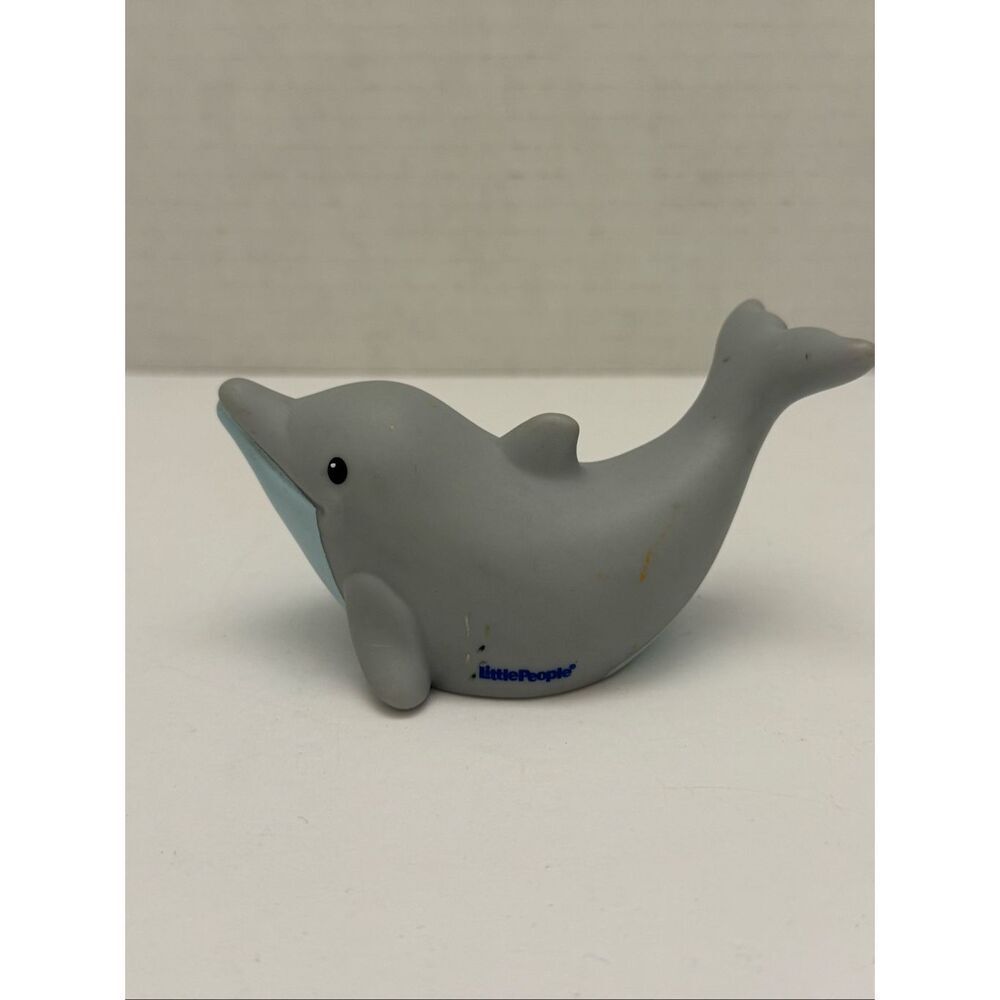Fisher Price Little People Dolphin Gray Grey 2011